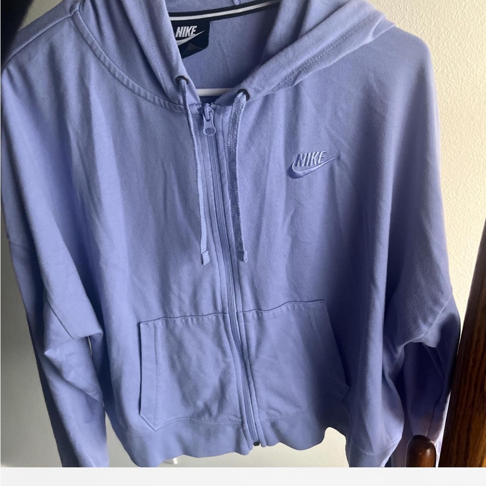 Nike Light Purple Full-Zip Hoodie
